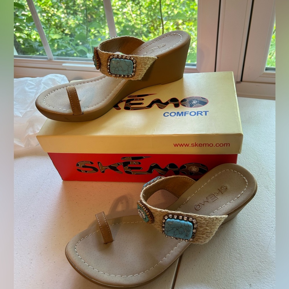 These beautiful sandals have only been worn once…original cost $116.